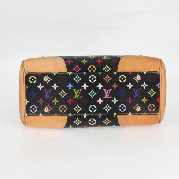 LOUIS VUITTON Monogram Multicolor Beverly GM Hand Bag Black - Picture 5 of 16